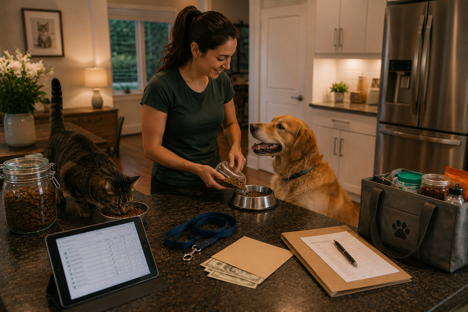 Pet Sitters operations and accounting workflow
